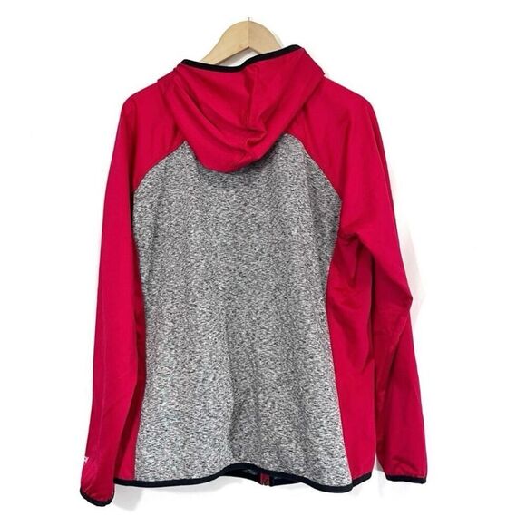 MSX Michael Strahan Size L Superbowl LVII Zip Up Hoodie Sweatshirt Colorblock - Picture 7 of 15
